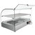 Koolmore HDC-1.5C 1.5 Cu. Ft. Curved Front Glass 2 Shelves Countertop Display Warmer