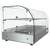 Koolmore HDC-1.5C 1.5 Cu. Ft. Curved Front Glass 2 Shelves Countertop Display Warmer
