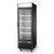 Arctic Air AFGDM23 27" W x 81.5" H Black Exterior Merchandiser Freezer - 115 Volts