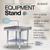 Allmont ALLES16G3024 16 Gauge Stainless Steel 30" x 24" Equipment Stand