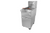 Connerton CSG-F4A-LP 50 Lbs. Stainless Steel Liquid Propane Floor Model Fryer - 120,000 BTU