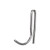 Component Hardware J79-4115 Stainless Steel Single Pot Hook
