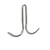 Component Hardware J77-4401 Stainless Steel Double Pot Hook