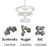 Belshaw DR42-1016X1.563 Nugget Attachment for Donut Robots & Type K