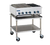 Royal Range RRB-30OB2-LP 42" W Stainless Steel Countertop Natural Gas Charbroiler or Hotplate - 135,000 BTU