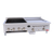 Royal Range BG-2424-LP Stainless Steel Front and Sides Countertop Liquid Propane Delux Series Charbroiler and Griddle - 106,000 BTU