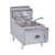 Royal Range RCF-25-NG 25 Lbs. Stainless Steel Natural Gas Fryer - 54,000 BTU