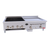 Royal Range BG-2436-NG Stainless Steel Front and Sides Countertop Natural Gas Delux Series Charbroiler and Griddle - 130,000 BTU