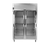 Traulsen RHT226W-FHG 58" W Stainless Steel 2-Section Remote Model Reach-In Spec-Line Refrigerator - 115 Volts