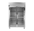 Traulsen RHT226W-HHG 58" W Stainless Steel 2-Section Remote Model Reach-In Spec-Line Refrigerator - 115 Volts