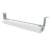 Vollrath FC-4SH-24208-WH-IN 24" White Hammer Powder Coat Aluminum Housing Stainless Steel Mounting Brackets with Adjustable Set Screw Low Profile Heat Strip - 208V 553W