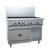 Royal Range RR-48RB-126-LP 48" W Stainless Steel 1 Charbroiler and Standard Oven Liquid Propane Restaurant Range - 155,000 BTU