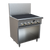 Royal Range RR-36RB-XB 36" W Stainless Steel 1 Charbroiler and 1 Open Storage Base Liquid Propane Restaurant Range - 90,000 BTU