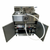Royal Range RFT-75-3-DM2-LP 225 Lbs. Stainless Steel Liquid Propane Floor Model Multivat Fryer Battery - 456,000 BTU