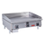 Royal Range RDSAC-60-NG Stainless Steel Front and Sides Countertop Liquid Propane Delux Series Griddle - 150,000 BTU