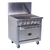 Royal Range RDR-36RB-C 36" W Stainless Steel 1 Charbroiler and 1 Convection Oven Natural Gas Restaurant Range Delux Series - 120,000 BTU