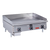 Royal Range RDSA-48-D 48" W x 30" D Cooking Surface Stainless Steel Countertop Natural Gas 4 Burners Griddle Delux Series - 120,000 BTU
