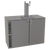 Glastender C1SB48-DD 48" W Stainless Steel Interior Draft Dispensing Cooler - 120 Volts
