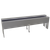 Glastender DSRC-48 48" W Stainless Steel Double Speed Rail Locking Cover