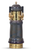 Glastender RCT-2-MFR 2 Stainless Steel Faucets Mirror Finish Ceramic Glycol Cooled Rembrandt Draft Dispensing Tower