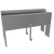 Glastender DSRC-19 19" W Stainless Steel Double Speed Rail Locking Cover