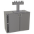 Glastender C1SB44-DD 44" W Stainless Steel Interior Draft Dispensing Cooler - 120 Volts