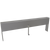 Glastender SSRC-37 37" W Stainless Steel Single Speed Rail Locking Cover