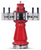 Glastender VNA-8-MFR 8 Stainless Steel Faucets Ceramic Glycol Cooled Countertop Vienna Draft Dispensing Tower