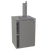 Glastender C1SB24-DD 24" W Stainless Steel Interior Draft Dispensing Cooler - 120 Volts