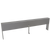 Glastender SSRC-46 46" W Stainless Steel Single Speed Rail Locking Cover