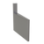 Glastender CIWB-5 3" W Stainless Steel No Legs Underbar Inside Wedge Corner Fillerboard