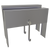 Glastender DSRC-14 14" W Stainless Steel Double Speed Rail Locking Cover