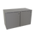 Glastender LPDS48 48" W Galvanized Steel Interior Low Profile Back Bar Dry Storage Cabinet
