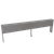 Glastender SSRC-44 44" W Stainless Steel Single Speed Rail Locking Cover