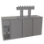 Glastender C1FB72-DD 72" W Stainless Steel Interior Draft Dispensing Cooler - 120 Volts