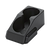 Service Ideas APC2V2 Black ABS Plastic 2 Compartments Condiment Station