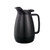 Service Ideas TS501BL 20 Oz. Black Plastic Thermo-Serv Flip-Top Server