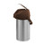 Service Ideas CTAL30BR 3 L. Stainless Steel Lever Style Brown Lid Airpot