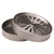 Service Ideas DT6BS Stainless Steel Round 2-Piece Drip Tray