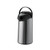 Service Ideas GLAP250 2.5 L. Stainless Steel Push Button Black Lid Steelvac Premium Airpot