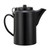 Service Ideas TST612BL 16 Oz. Black Plastic Teapot