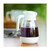 Service Ideas SY916WH 16 Oz. White Plastic Syrup Saver Syrup/Topping Dispenser