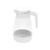 Service Ideas SY916WH 16 Oz. White Plastic Syrup Saver Syrup/Topping Dispenser