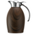 Service Ideas NIC10BSDW 1 L. Dark Wood Stainless Steel Nicollet Series Vacuum Insulated Carafe