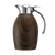 Service Ideas NIC10BSDW 1 L. Dark Wood Stainless Steel Nicollet Series Vacuum Insulated Carafe
