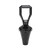 Service Ideas 010101 3" Black Jewel Classic Beverage Dispenser Spigot