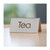 Service Ideas 1C-BF-TEA-MOD 3" W Stainless Steel Brushed Finish Printed Signs