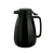 Service Ideas NG501BL 0.6 L. Black Plastic Double Wall Push Button Lid New Generation Server