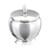 Service Ideas STCSG5 4 Oz. Stainless Steel Sugar Bowl with Lid