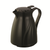 Service Ideas TNSPB06BL 20 Oz. Black Plastic Twist 'N' Serv Carafe